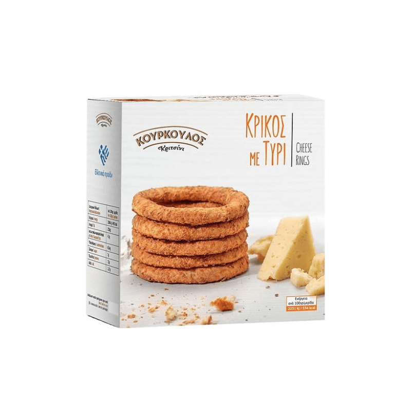 Kourkoulos Cheese Rings 120gr Kourkoulos Cheese Rings 120gr