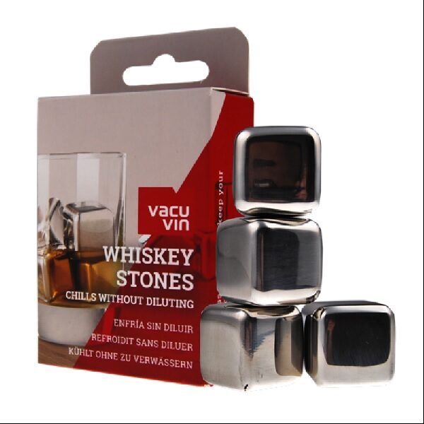 Whiskey Stones Vacu Vin 4τεμ.