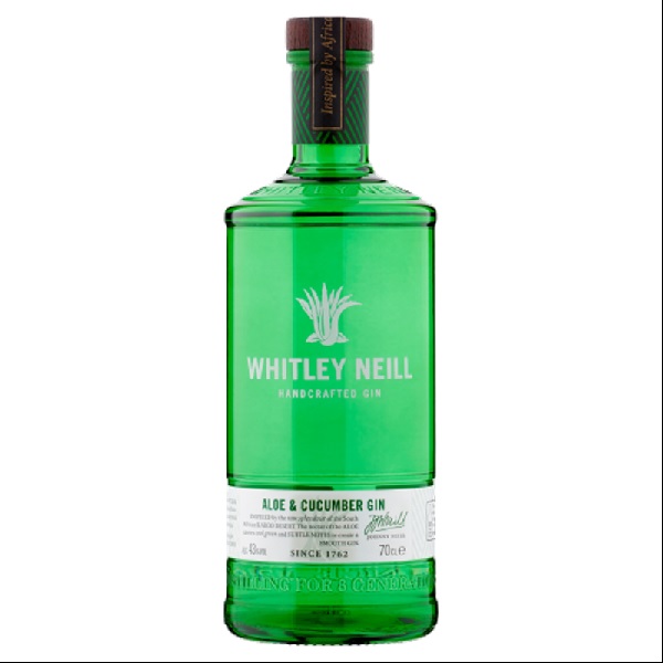 Whitley Neill - Aloe and Cucumber Gin 700ml.