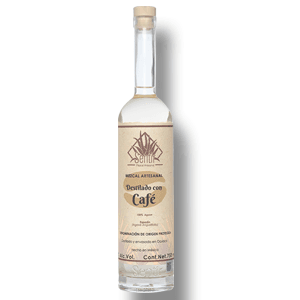 Sentir Mezcal Espadin Destilado Con Cafe 700ml