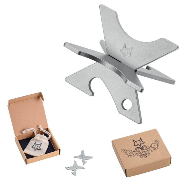 Fox Cigar Senta Βάση Πούρων Ασημί Ματ από Ανοξείδωτο Ατσάλι Fox Cigar Senta Βάση Πούρων Ασημί Ματ από Ανοξείδωτο Ατσάλι