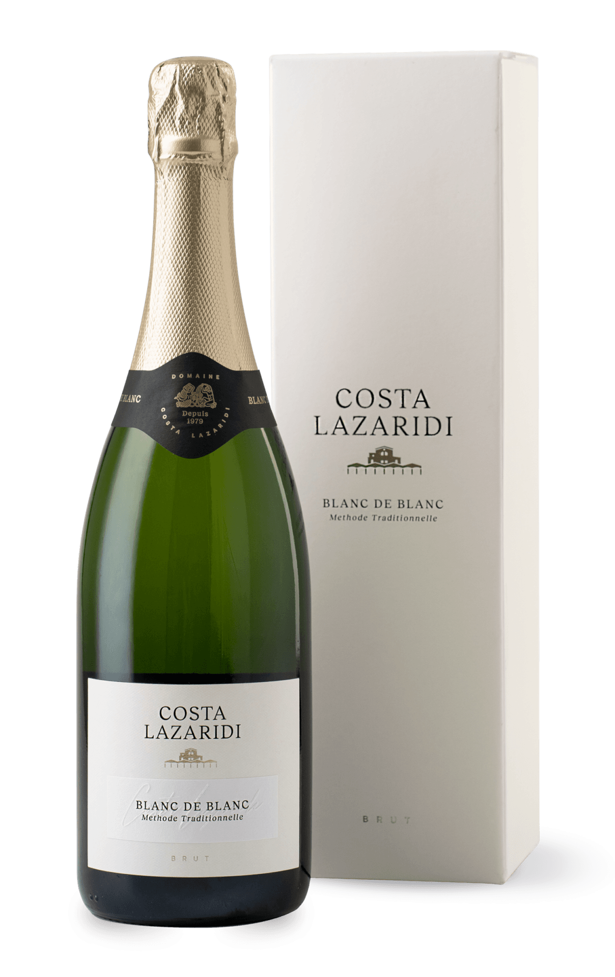 Κτήμα Κώστα Λαζαρίδη Costa Lazarisi Blanc de Blanc Brut 750ml. Methode Traditionnelle Κτήμα Κώστα Λαζαρίδη Costa Lazarisi Blanc de Blanc Brut 750ml. Methode Traditionnelle